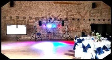 le pack fête 2 éclaire la piste de danse au domaine de raville