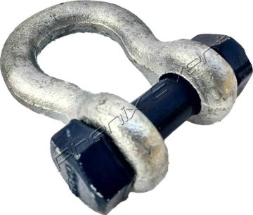 manille de type lyre en acier pouvant supporter 4 tonnes