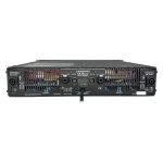 connectique d'un amplificateur L-Acoustics LA 48a, vu de l'arrière