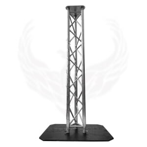 totem de 2 mètres avec une base plate en son sommet