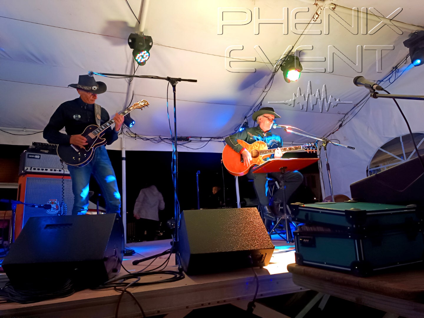 the wichita falls band sur la scène du festibières de oudrenne