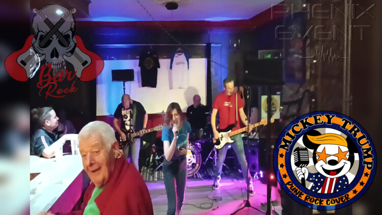 Mickey Trump en concert au Bar Rock