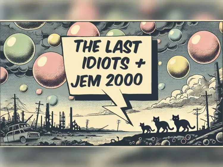 trois chats noirs annoncent dans une infobulle que the last idiots et jem 2000 donnent un concert