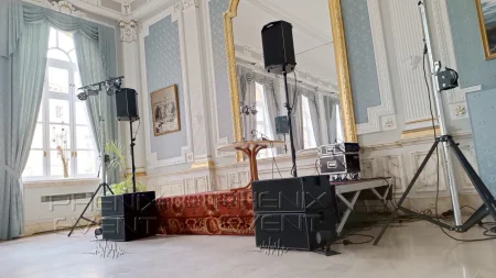 Du véritable matériel sono et lumière pour un mariage au Cercle des Officiers de Metz