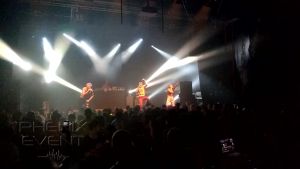 Little Big interprète Russian Hooligans sur la scène du centre Culturel Kulturfabrik