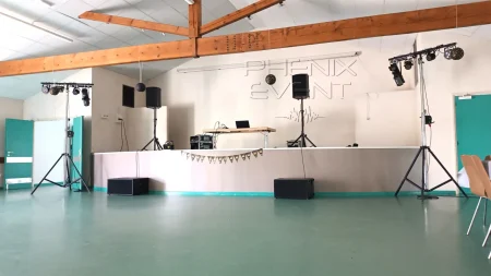 Sono + lumières pour un anniversaire à Pontpierre : 40 ans, 1500w, Pack Fête et ambiance assurée