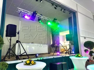 Location et installation sono et lumière Phenix Event pour un mariage à Châtel-Saint-Germain
