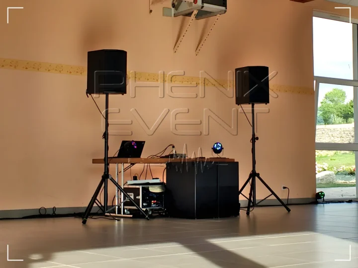 Sono 2000w installée dans la salle de Haute-Vigneulles