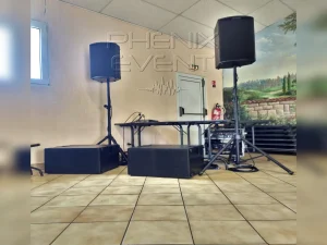 Système sono 2000w rms installé pour un anniversaire à Many