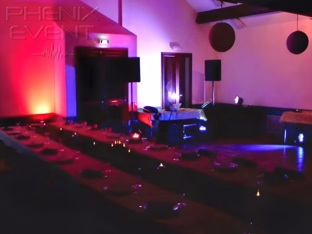 Ambiance colorée et son de qualité pour l’anniversaire de Thomas à Sponville