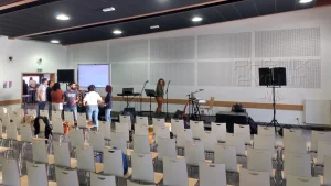 Installation d'un système de sonorisation 4000W pour un concert évangélique à la Maison de quartier du Konacker, Hayange