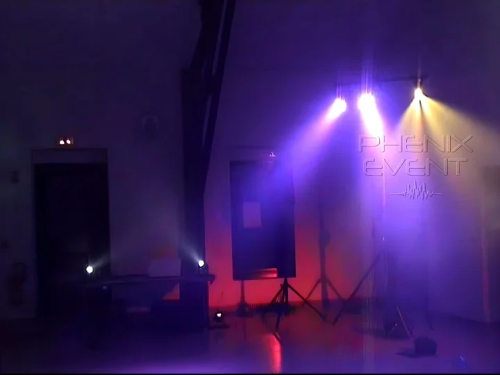 Location et installation sono et jeux de lumière Phenix Event à Macheren pour un 18e anniversaire
