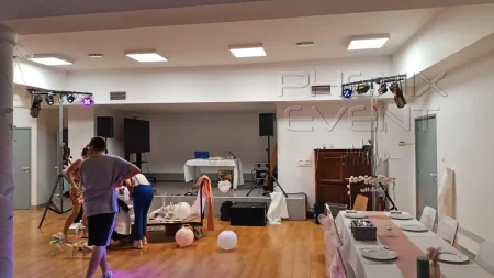 Mariage au centre UFTIC de Saint-Avold avec un combo sono lumière légendaire