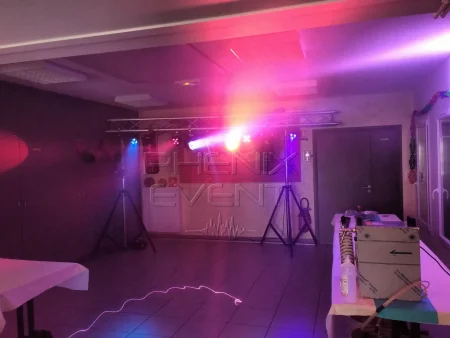 Anniversaire lumineux à Mazerulles avec un Pack Fête2 et Sono 2000W