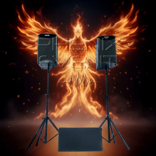 système de sonorisation 2.1 Phenix Event disponible à la location