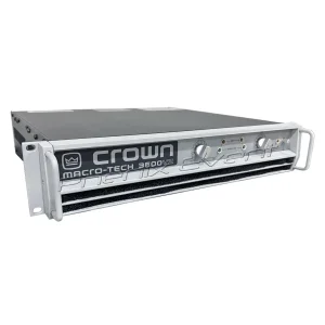 amplificateur Crown Macro-Tech 3600vz