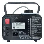 face arrière de la machine à fumée Rush SM 650 et sa connectique