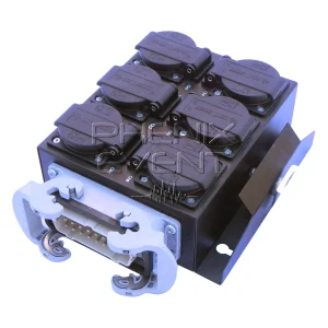 distributeur de courant avec prise harting stairville v1616