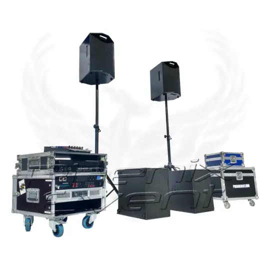 Pack sono 1200w Rms 10x210t en location