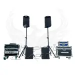 Pack Sono 1200w 10X210T, vue de face
