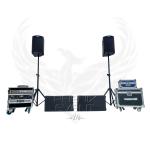 Pack sono 2000w RMS Phenix Event, vue de face