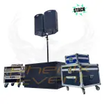 Profil gauche du Pack Sono 2200w RMS Stack.