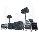 profil gauche du Système Son 3000w rms 12x412M Phenix Event.