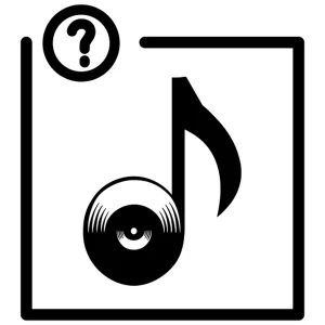 le symbole de phenix event englobé dans un carré avec un point d'interrogation en son sommet.