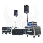 Sono 1000w rms 10X112M Phenix Event professionnelle, vu depuis son profil gauche