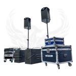 Sono 1200w 10X210T Phenix Event, profil gauche du pack