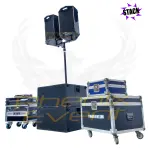 Sono 1500w RMS 10X212M STACK Phenix Event, vue du profil gauche