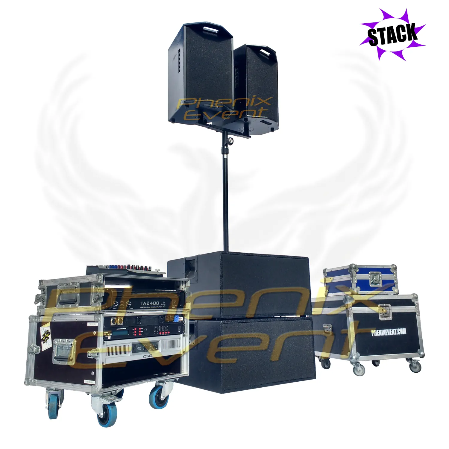 Sono 1500w 10X212M-STACK en location