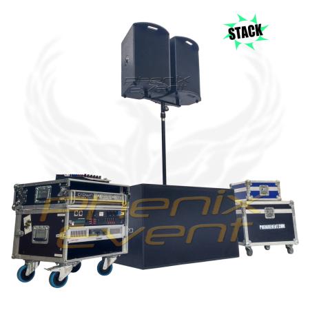 Sono 2200w 12X118M-STK Stack estampillée Phenix Event en location