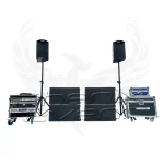 Sono 2500w 10X412M Phenix Event vue de face