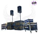 Sono 2500w 10X412M-STACK, vue profil gauche