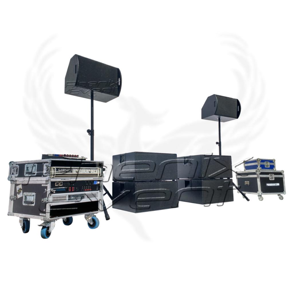 Sono 3000w rms 12X412M Phenix Event en location