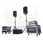 Sono 800w RMS 10X110T Phenix Event, vue de son profil droit