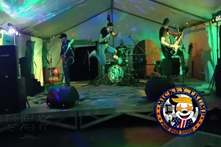 Mickey Trump – Wonderwall (rock cover) | Kermesse Hussigny-Godbrange 2025
