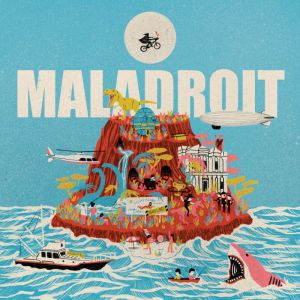 pochette de l'ep steven island de maladroit