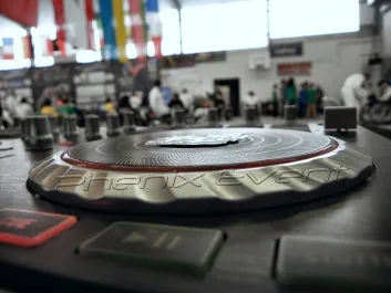 molette d&rsquo;un controleur numark mixtrack pro II