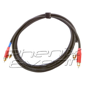 cable cinch 150 cm, rca mâle vers mâle