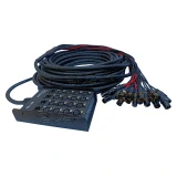 multipaire 16-4 xlr avec son boîtier de scène