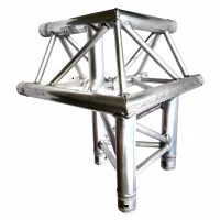global truss f33c32, angle 90 degrés avec 3 départs pour connecter avec des traverses en aluminium