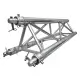 profil droit d'une traverse triangulaire global truss f33100 équipée de manchons et de clavettes