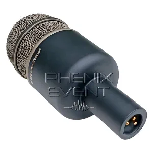 vue sur la prise xlr du microphone electro-voice pl33