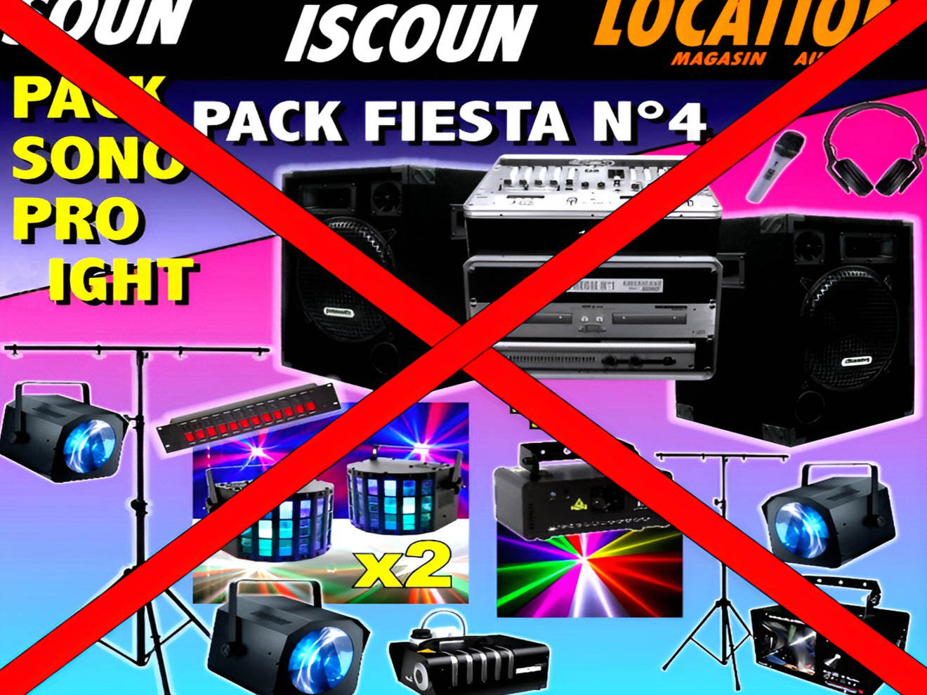 pack son et lumière pas cher